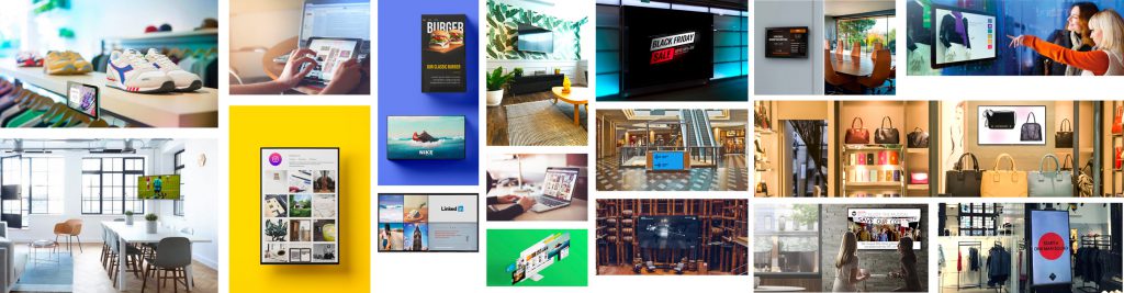 Some of digital signage's many forms of application - Easyscreen.tv Some of digital signage's many forms of application - Easyscreen.tv