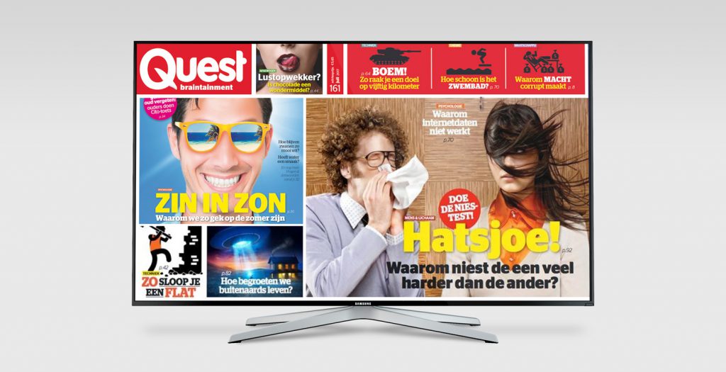 digital signage quest magazine