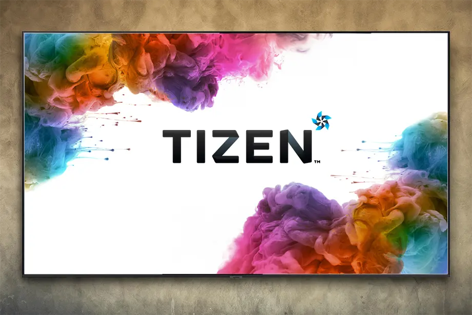 narrowcasting scherm tizen
