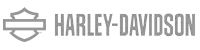 Harley Davidson logo in grijs