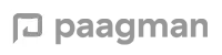 Paagman logo in grijs