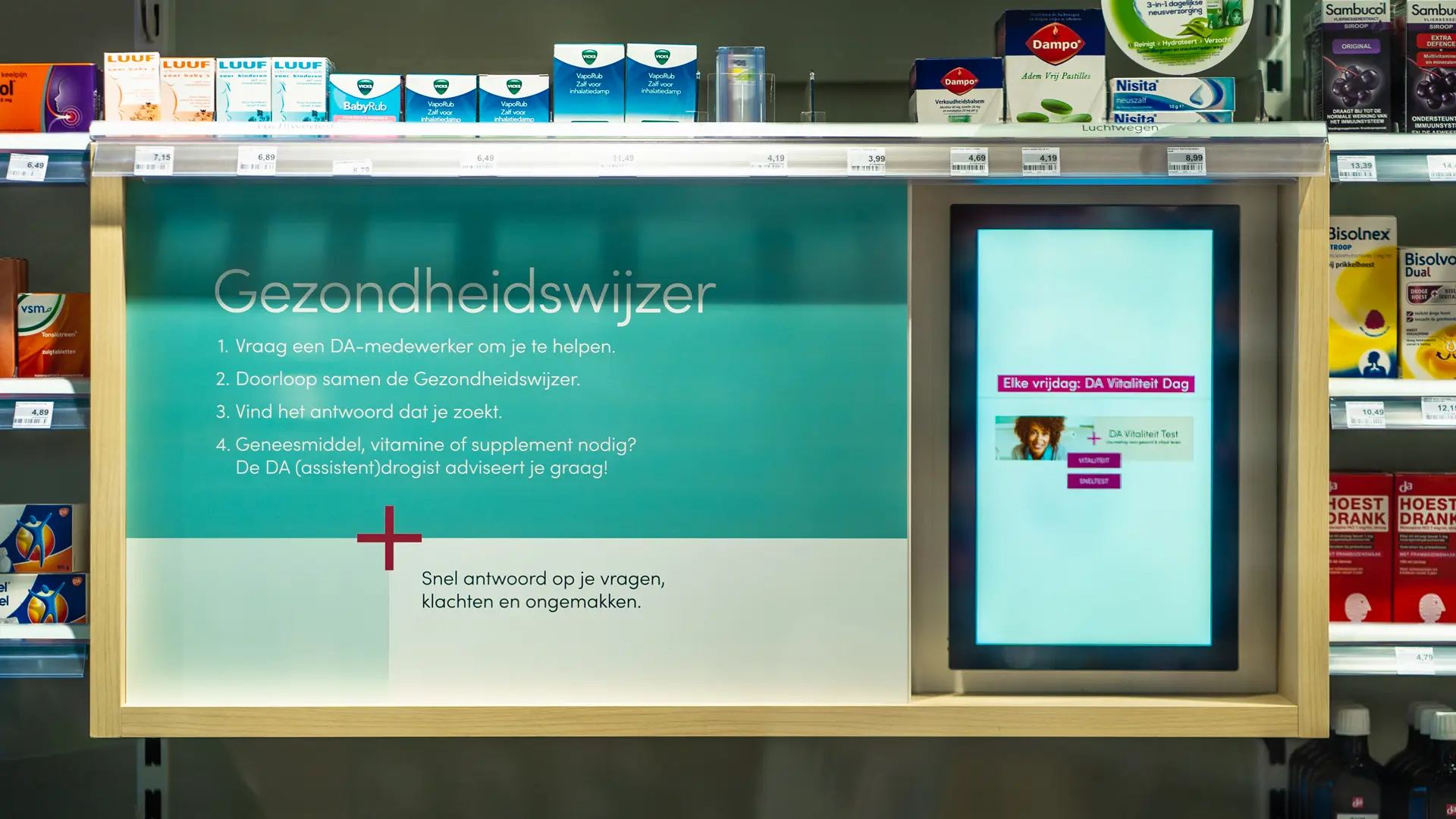 POS Narrowcasting oplossing | Digitale schapscherm