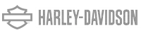 Harley Davidson logo in grijs