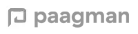 Paagman logo in grijs