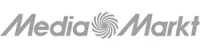 Media Markt logo in grijs
